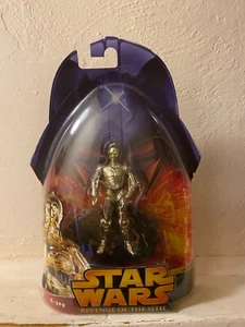 Hasbro Star Wars Revenge Of The Sith #18 C-3PO 3.75 Action Figure Protocol Droid - Picture 1 of 2