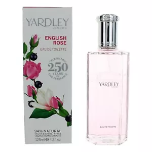 Yardley English Rose by Yardley of London, 4.2 oz EDT Spray for Women - Picture 1 of 4