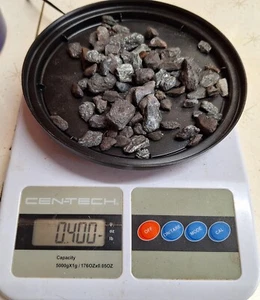 Lote de hematita especular de 4 oz para cabbing/joyería piedra naturalmente brillante - Imagen 1 de 4