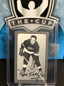 Parkhurst Pre-Parkie Red Kelly Autographed Card #/500