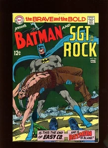 Brave and the Bold #84 1969 FN- 5.5 High Definition Scans** - Picture 1 of 2