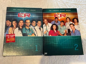 DVD ER complete 1st And 2nd season 1995-1996 vintage NIB - Picture 1 of 2