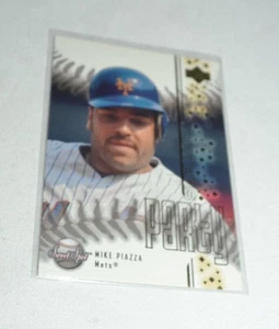 2001 cubierta superior sweet spot - tarjeta de fiesta de jugadores de Mike Piazza de Nueva York Mets pp7 - Imagen 1 de 4