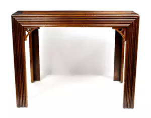 Lane Virginia Vintage Dark Walnut Wood Mid-Century Modern End Table Nightstand - Picture 1 of 20