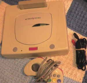 Japanese Sega Saturn System Tested working with controller and cartridge ntsc-j - Picture 1 of 7