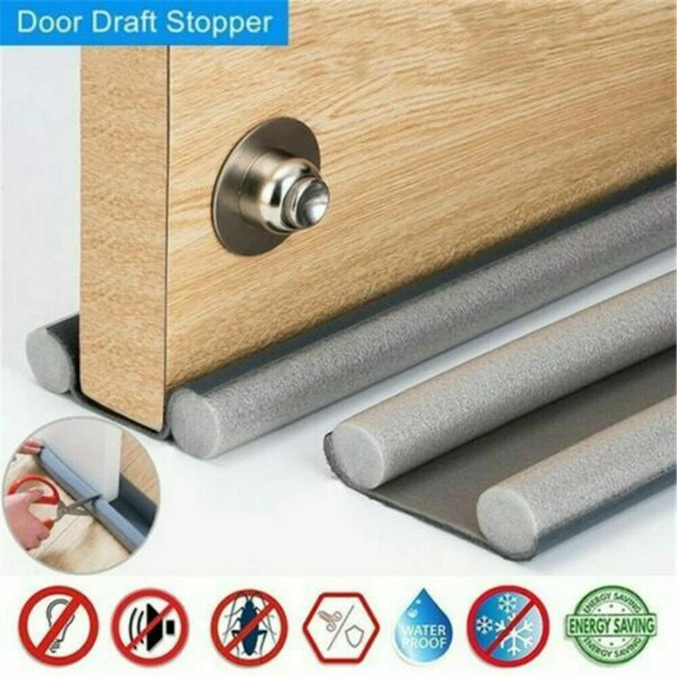 YANQUEENS Zugluftstopper Tür Türdichtung Türisolierung Türbodendichtung Zugluft Durchzug