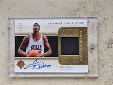 2006-07 Ultimate Collection Rookie Patches Autographs Tyrus Thomas /25
