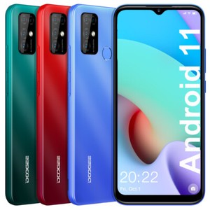 Smartphone DOOGEE X96 Pro 6,52 pouces Android 11 4+64 Go 5400 mAh sans abonnement 4G