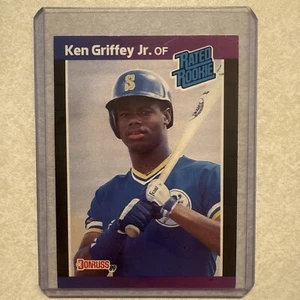 1989 Ken Griffey Jr Rookie Card Double Star *Denotes* - Bild 1 von 7