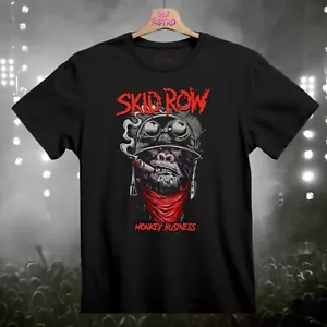 SKID ROW Monkey Business Metal Rock Band T-Shirt Black S-3XL - Picture 1 of 5