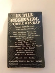 IN THA BEGINNING THERE WAS RAP Cassette Tape Priority Records NEW SEALED 1997 - Picture 1 of 2
