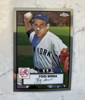 2021 Topps Chrome Platinum Anniversary - Yogi Berra #473 - Image 1 of 4