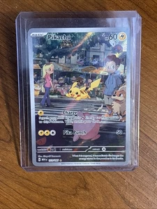 Pikachu 173/165 – Pokemon TCG Scarlet & Violet: 151 Illustration Rare Holo MINT - Picture 1 of 2
