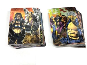 1996 Krome Everette Hartsoe's RAZOR: Metal and Flesh Complete 90 Card Set - Bild 1 von 5