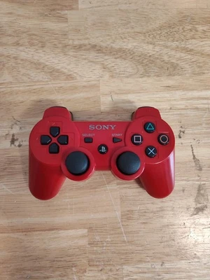 Controlador Inalámbrico Sony DualShock 3 Rojo PlayStation 3 PS3 DS3 Probado CECHZC2U Foto 1 de 4