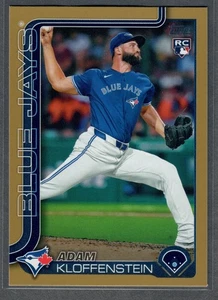 2025 Topps Serie 2 Adam Kloffenstein Rookie Gold #/2025 Blue Jays RC SP - Imagen 1 de 2