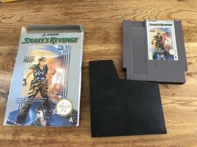 Snake&rsquo;s Revenge NES PAL (Boxed And Disc Holder) Nintendo Konami Games No Manual