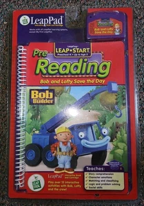 Leap Frog Leap Pad Bob and Lofty Save the Day  Pre-Reading, Bob The Builder - Picture 1 of 3