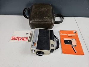 Kodak Hawkeye Instamatic Model B Filmkamera 8 mm mit gepolstertem Reißverschlussetui - Bild 1 von 8