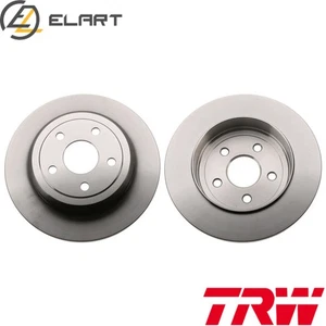 2x BRAKE DISC DF6492 FOR JEEP GRAND/CHEROKEE/VAN/IV EXF/EXN 3.0L ERC/ERB 3.6L - Picture 1 of 18
