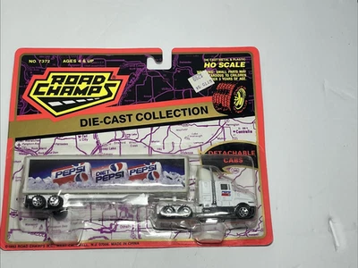 Camión Road Champs #7372 Pepsi Cola Mack Die-Cast Collection escala Ho- Foto 1 de 2