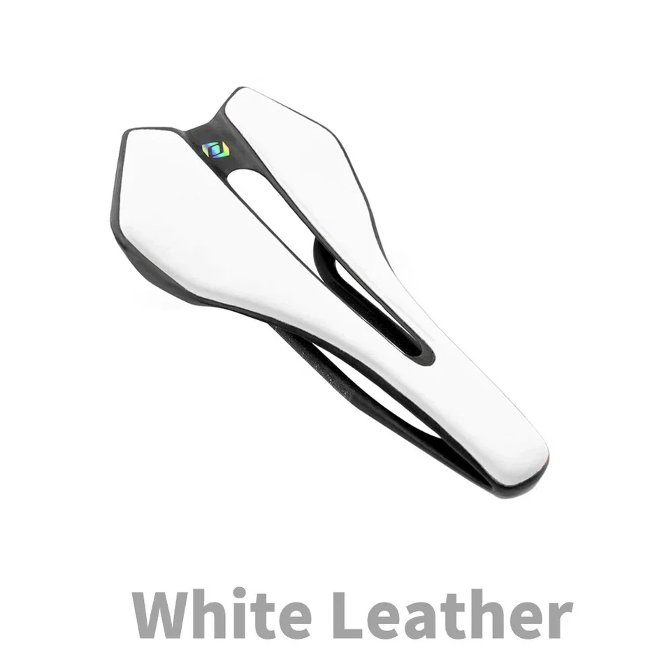 Sillín de bicicleta de carbono de doble vía Integration MTB grava bicicleta de carretera silla de carreras Foto 1 de 4