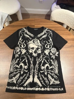 Alexander McQueen T-Shirt Skull Black Size Medium - Image 1 of 4