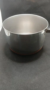Revere Ware Pentola 3 Qt Acciaio Inox Fondo Rame NO COPERCHIO 1801 Roma NY - Foto 1 di 3