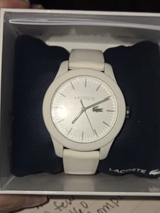 LACOSTE WOMENS WATCH WHITE - Picture 1 of 9