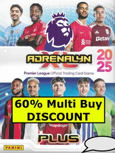 Premier League Adrenalyn XL PLUS 2025 PANINI Cards Singles 10-225 (Choose) MINT! - Picture 1 of 1
