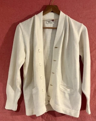 Cárdigan de mezcla de lana Dehen 1920 hecho en EE. UU. raro vintage Foto 1 de 4