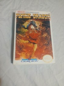 Authentic Flying Dragon NES Complete In Box!