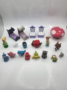 Disney Animators Collection Littles Figures & Accessories Bundle Tinkerbell Anna - Picture 1 of 6