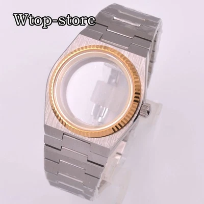 40mm Wath Case For PRX Super Player Men Watch NH35 NH36 NH38 Chapter ring - Image 1 of 4