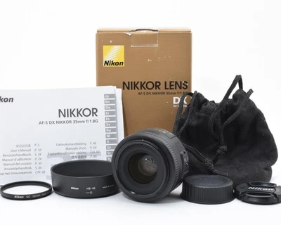 [MINT in Box] Nikon AF-S DX NIKKOR 35mm f/1.8G Lens from Japan #R1 - image 1 of 4