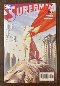 Superman #680 (DC Comics novembre 2008) quasi nuovo foto copertina classica Alex Ross Krypto - Foto 1 di 3
