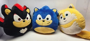 SQUISHMALLOWS SEGA 3er SET SONIC THE HEDGEHOG, TAILS, SHADOW 10” - Bild 1 von 2