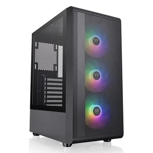 ABS- Compucase Stratos ATX Gaming Case Black - Thermaltake S200 - Zdjęcie 1 z 3