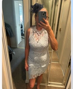 Baby Blue Dress Size Medium - Picture 1 of 4