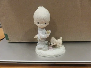 Precious Moments "Lobe den Herrn trotzdem" E1374/B Stundenglasmarke Original 21 - Bild 1 von 3