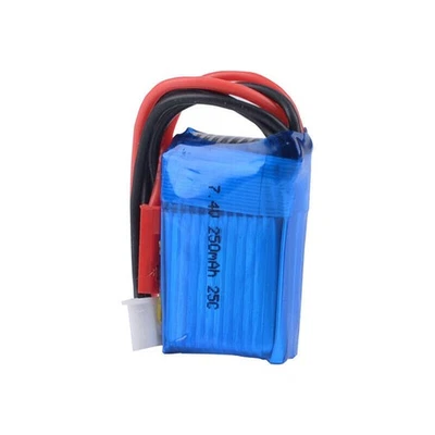 3pcs 7.4V 2S 250mAh 25C LiPO Battery for RC Scale 1/36 Model Buggy Truck F3P - Bild 1 von 4