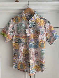 Reyn Spooner GRATEFUL DEAD 60TH Hawaiian Shirt Button Up Medium Limited edition - Picture 1 of 16