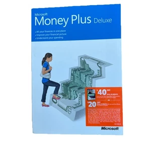 Microsoft Money Plus Deluxe 2007 For Windows XP/Vista NOS Sealed - Picture 1 of 10