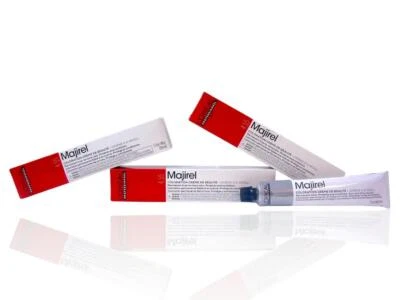 (Lote de 3) Color de cabello crema permanente L'Oreal Majirel (C4.55 4RvRv) 1,7 oz. Nuevo Foto 1 de 4