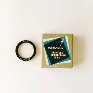 【MINT】TOPCON Eyepiece Correction Lens +2D in Box No. 5 TOKYO KOGAKU KIKAI K K - Picture 1 of 11