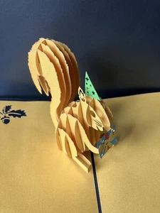 3D Pop Up Eichhörnchen Karte - Bild 1 von 3