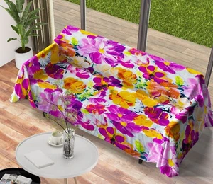 3D Flowers G7962 Sofa Cover High Stretch Lounge Slipcover Protector Couch Cover - Picture 1 of 5