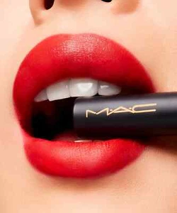 MAC Powder Kiss Velvet , Over the Taupe Velvet Blur 100% Original No China Made - Picture 1 of 5