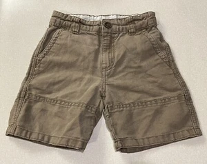 Janie & Jack Toddler Boys Brown Linen Cotton Adjustable Waist Shorts Size 2T - Picture 1 of 6