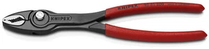 KNIPEX Frontgreifzange TwinGrip 200 mm poliert PVC-Griffh?llen, 82 01 200 - Bild 1 von 24